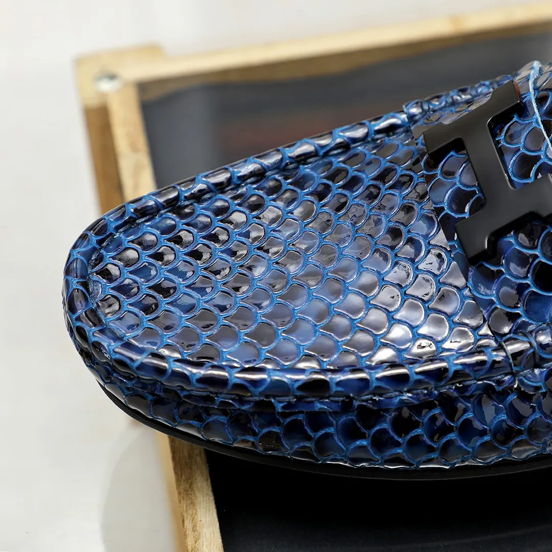 Men's shoes 💰360 🕷🕷【HERMES】The same style as Hermès counters🇨🇳Classic slip-on shoes 1:1 mold opening💯Original quality🍓Using imported first-layer cowhide🍅Pigskin lining🌶🌶Super high-end men's leather shoes🇨🇳Solid and stable Very special🍇 Color, optional! Code number 38-44……